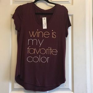 Wine is my favorite color T-shirt